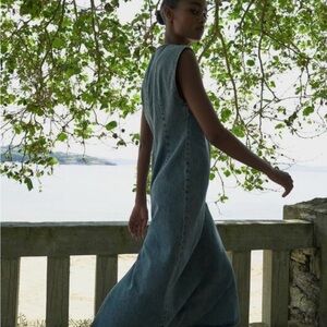 Zara Blue Midi Dress